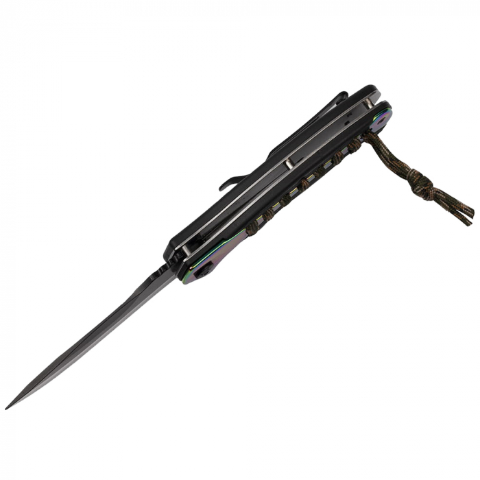 Set Topor Survivor 39 cm , Briceag de vanatoare 21 cm si Box aluminiu , IdeallStore®, negru [13]