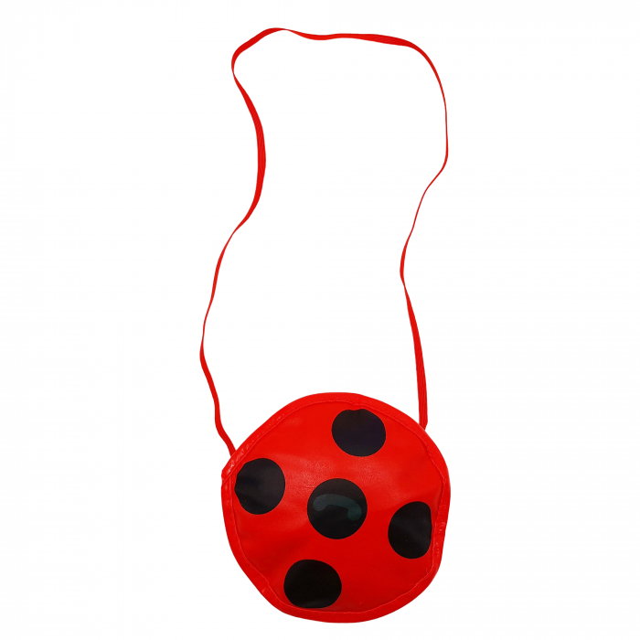 Set trei accesorii pentru costum IdeallStore®, Buburuza Miraculoasa, marime universala, rosu [4]