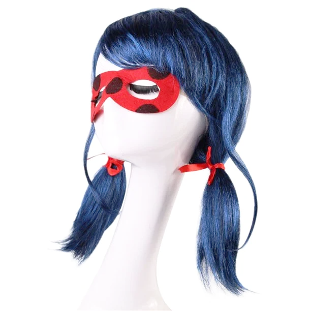 Set trei accesorii pentru costum IdeallStore®, Buburuza Miraculoasa, marime universala, rosu [6]