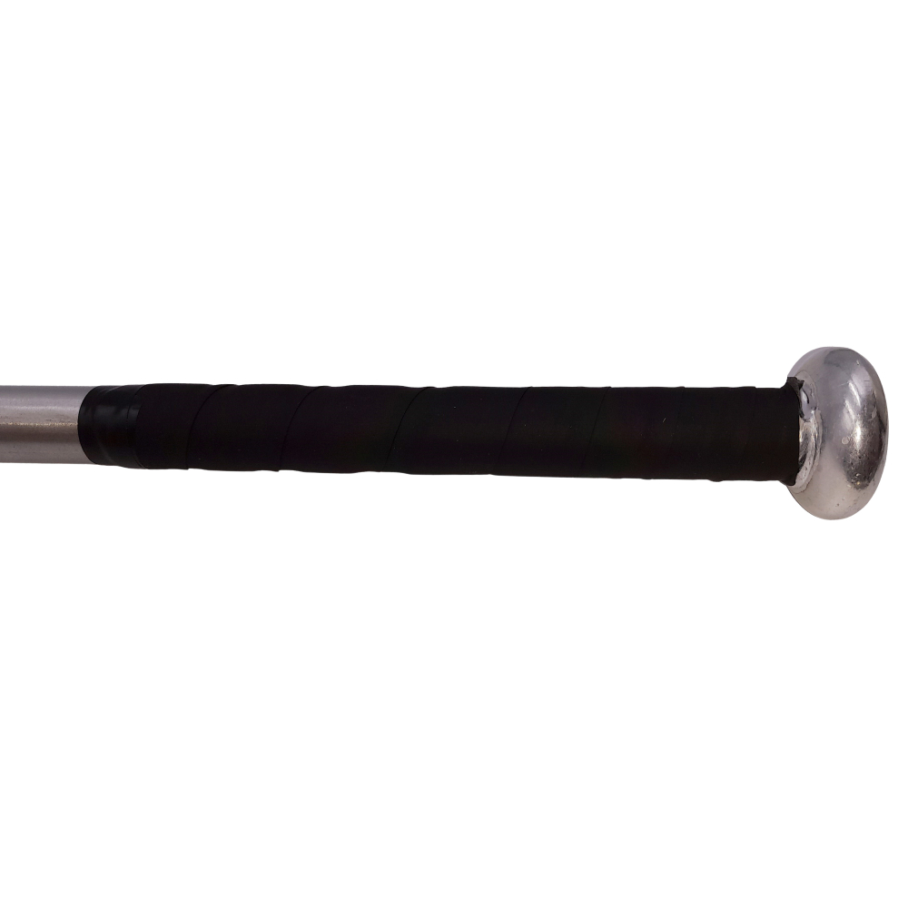 Set trei bate de baseball IdeallStore®, Home Run, aluminiu, 80 cm, argintiu [6]