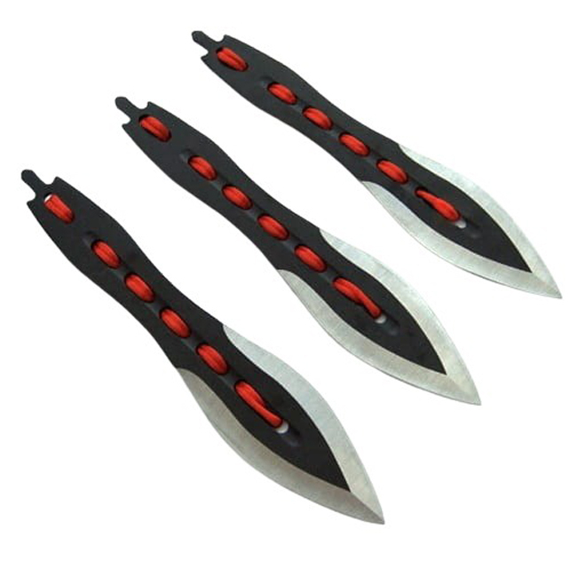 Set trei cutite de aruncat IdeallStore®, Anarchy Blades si 3 cutite de aruncat Ballistic Blades , otel inoxidabil [11]