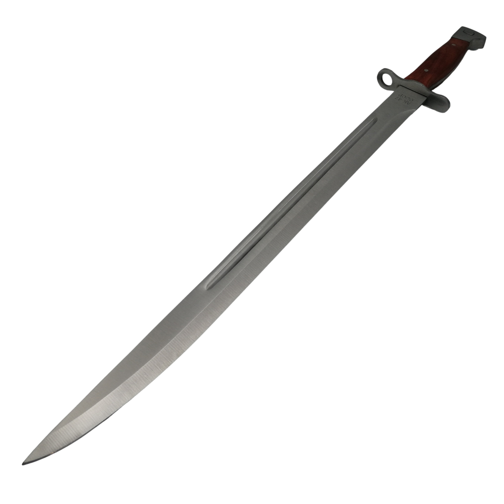 Set trei macete vanatoare, model AK, otel inoxidabil, 61 cm, argintiu [4]