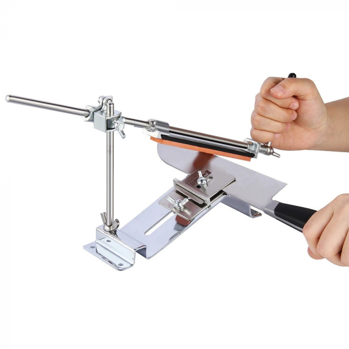 Sistem de ascutire cutite IdeallStore®, Special Chef, antiaderent, argintiu [3]