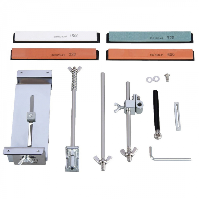 Sistem de ascutire cutite IdeallStore®, Special Chef, antiaderent, argintiu [6]