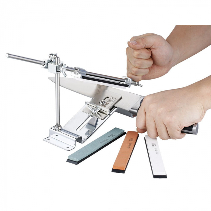 Sistem de ascutire cutite IdeallStore®, Special Chef, antiaderent, argintiu [4]