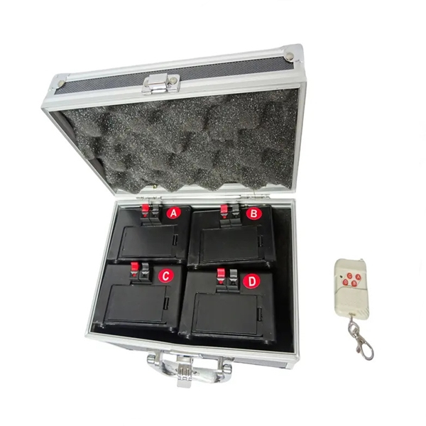Sistem profesional wireless pentru declanșare artificii, tip vulcan,  4 console [3]
