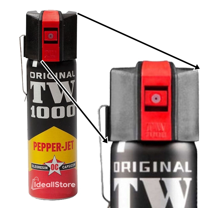 Spray cu piper IdeallStore®, TW-1000, jet, auto-aparare, 63 ml [4]