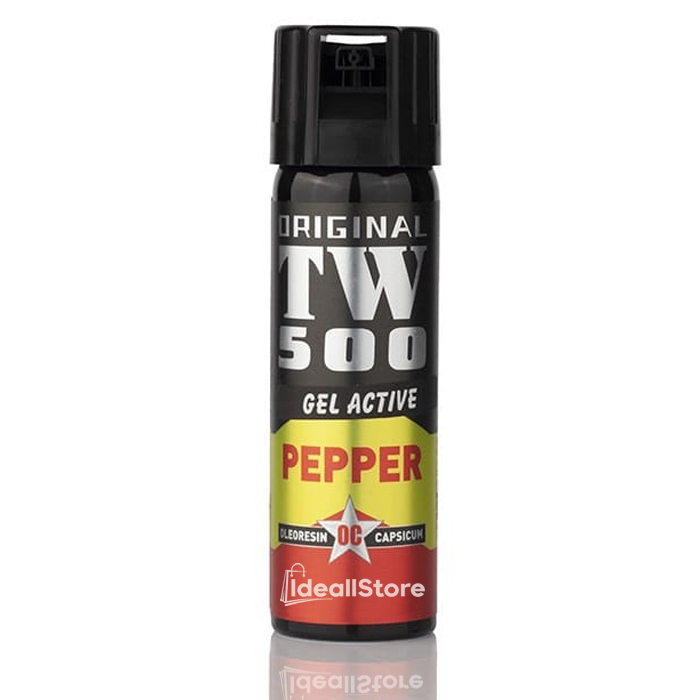 Spray cu piper IdeallStore®, TW-500, gel, auto-aparare, 63 ml [2]