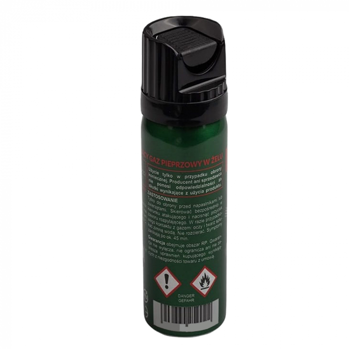 Spray cu piper rosu IdeallStore®, Nato Defense, gel, auto-aparare, 50 ml, verde [2]