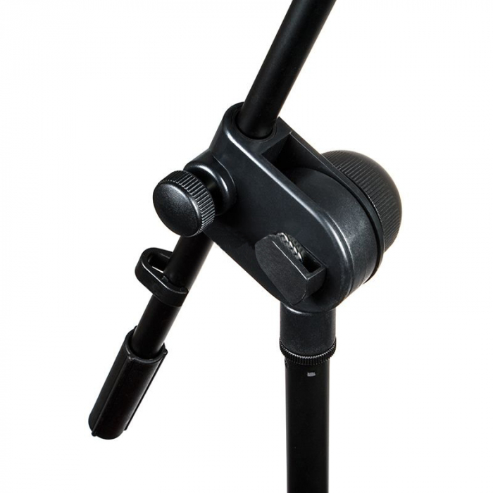 Stativ profesional pentru microfon IdeallStore®, Sound Heat, metalic, 160 cm, negru [4]