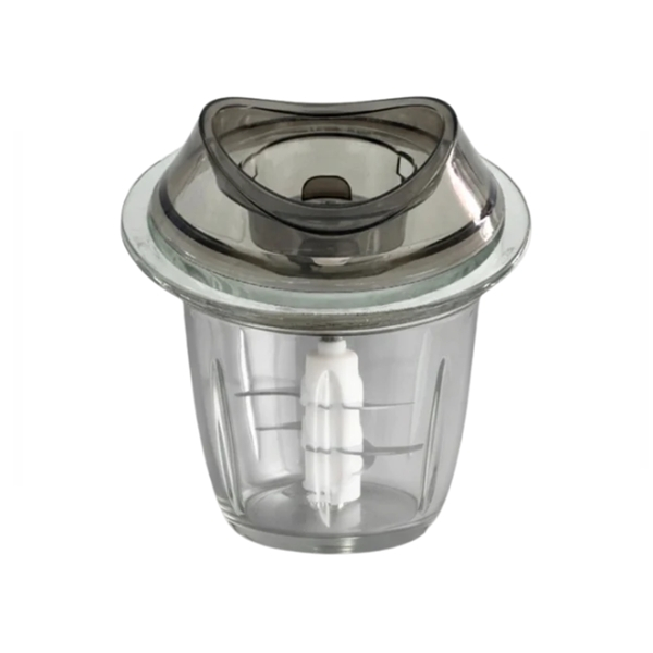 Tocător electric de bucătărie DEPOX®, bol din sticlă 1,5 L, 6 lame din inox, 400–500 W [4]