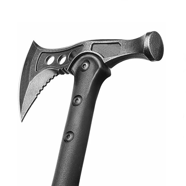 Topor 2 in 1, IdeallStore®, cu ciocan si husa, otel inoxidabil, 39 cm [6]