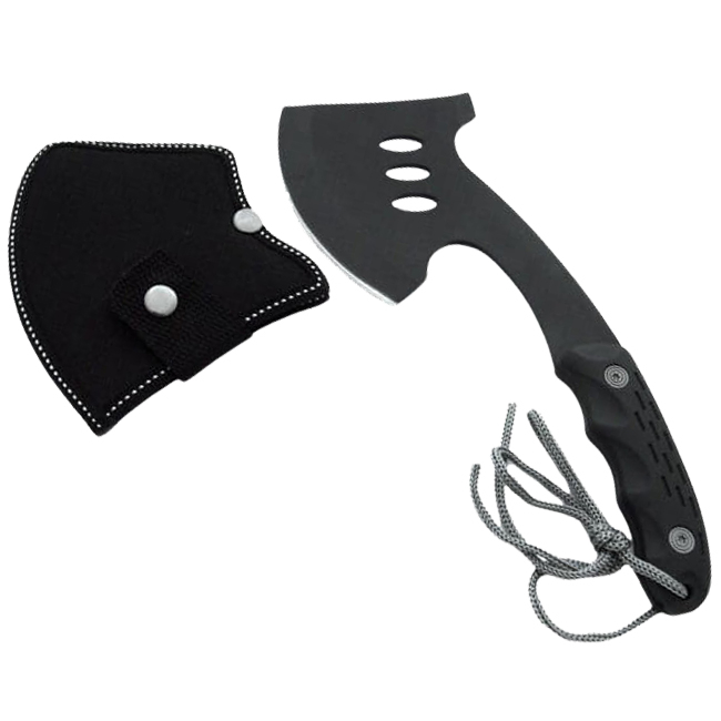 Topor Ideallstore®, Little Celtic, otel inoxidabil, negru, 25 cm, teaca inclusa [7]