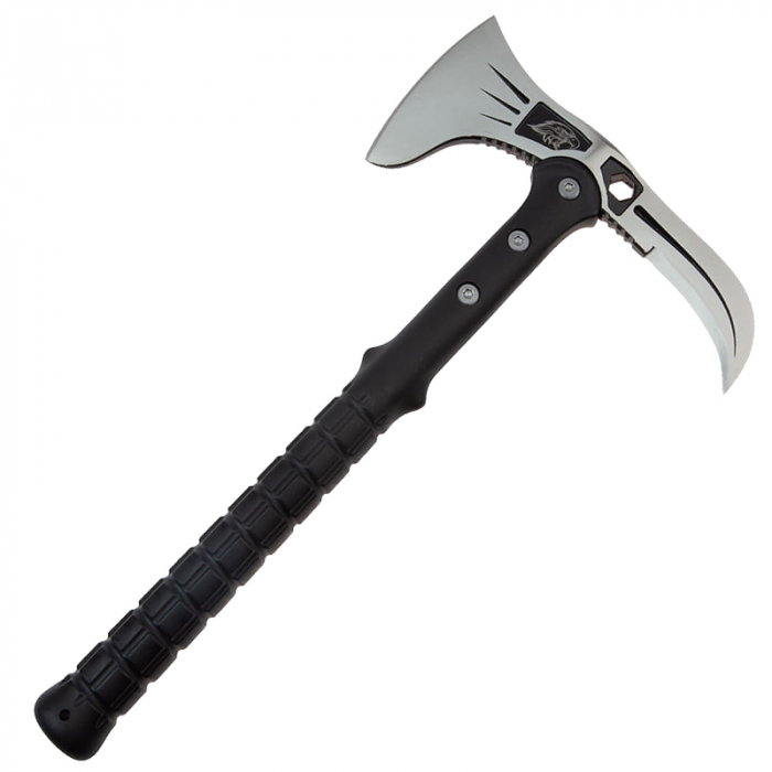 Topor Ideallstore®, Tactical Adventure, otel inoxidabil, argintiu, 41 cm, teaca inclusa [3]
