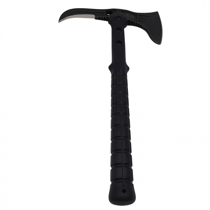 Topor Ideallstore®, Tactical Adventure, otel inoxidabil, negru, 41 cm, teaca inclusa [6]