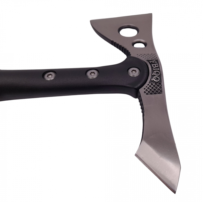 Topor Ideallstore®, Tactical Saviour, otel inoxidabil, argintiu, 38 cm, teaca inclusa [4]