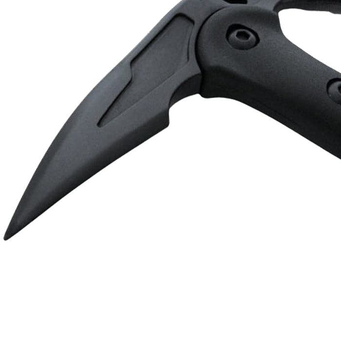Topor Ideallstore®, Tactical Spirit, otel inoxidabil, negru, 40 cm, teaca inclusa [5]