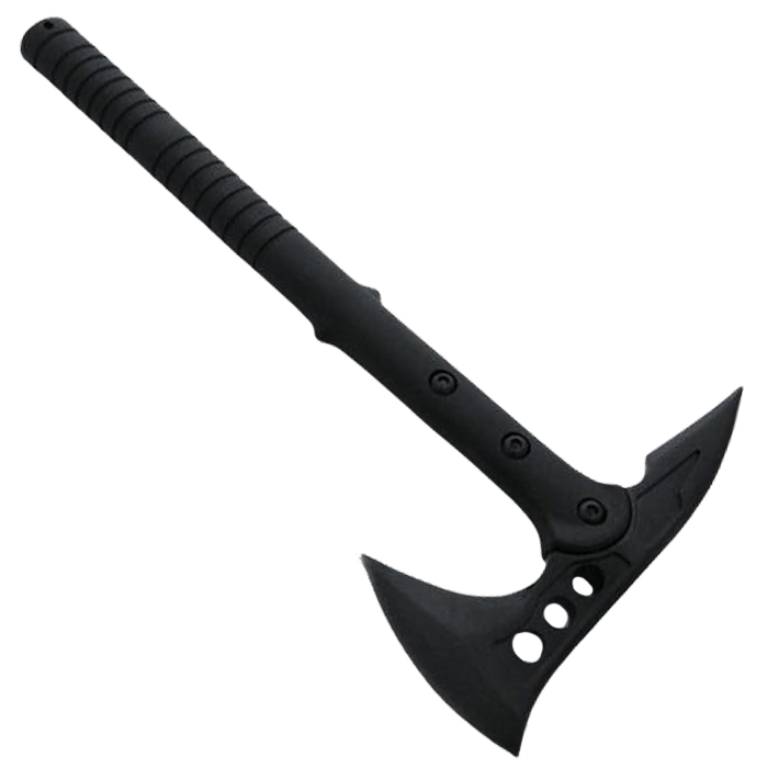 Topor Ideallstore®, Tactical Spirit, otel inoxidabil, negru, 40 cm, teaca inclusa [7]