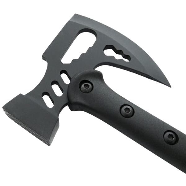 Topor Ideallstore®, Unleashed Viking, otel inoxidabil, negru, 42 cm, teaca inclusa [4]