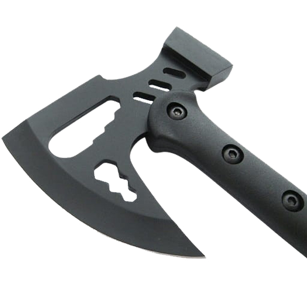 Topor Ideallstore®, Unleashed Viking, otel inoxidabil, negru, 42 cm, teaca inclusa [3]