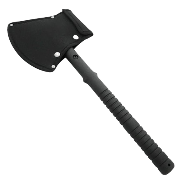 Topor Ideallstore®, Unleashed Viking, otel inoxidabil, negru, 42 cm, teaca inclusa [8]