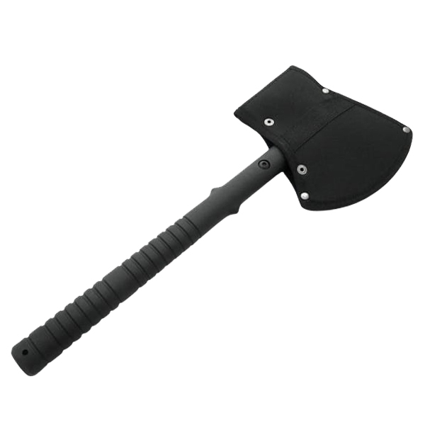 Topor Ideallstore®, Unleashed Viking, otel inoxidabil, negru, 42 cm, teaca inclusa [9]