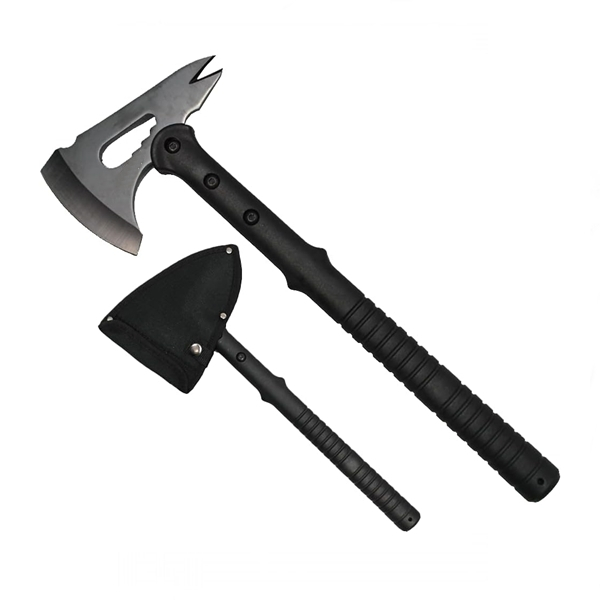 Topor tactic Double Axe, otel, 40 cm, husa inclusa [3]