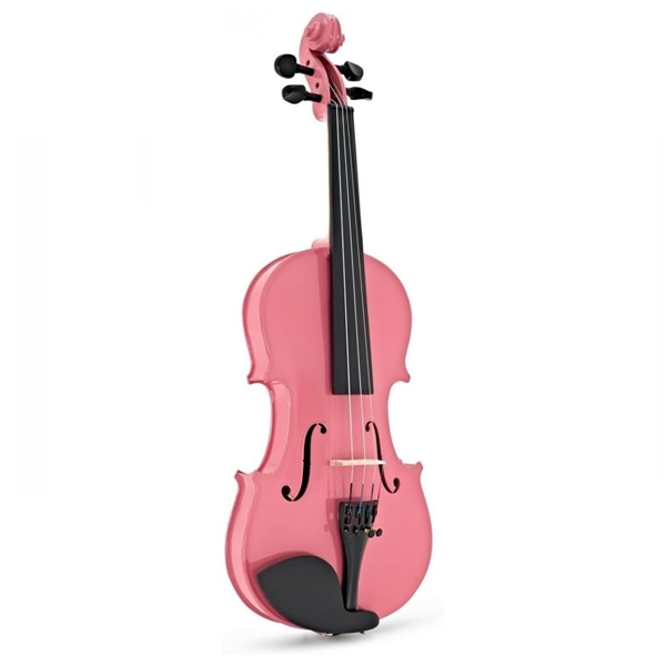 Vioara Clasica 1/2 DEPOX®, 52 cm, Lemn, Arcus, Cutie de Transport si Sacaz, Roz [2]