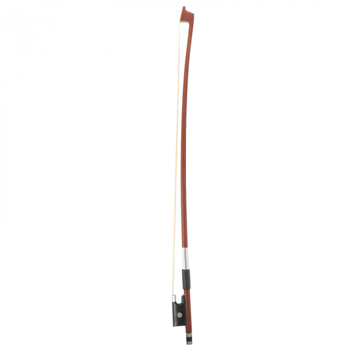 Vioara clasica din lemn 4/4 IdeallStore® ,doua arcusuri, toc inclus, maro [7]