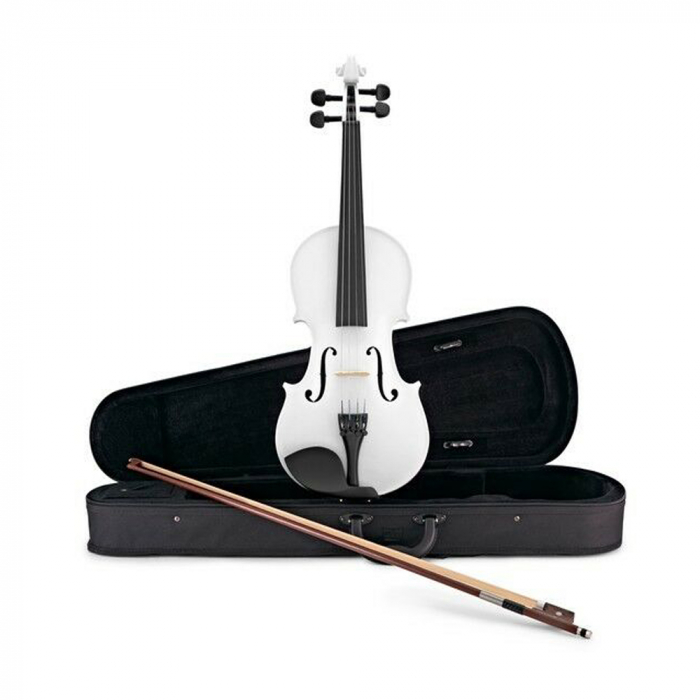 Set vioara clasica din lemn si arcus 1/8 suplimentar, DEPOX®, Marime 4/4, toc inclus [4]