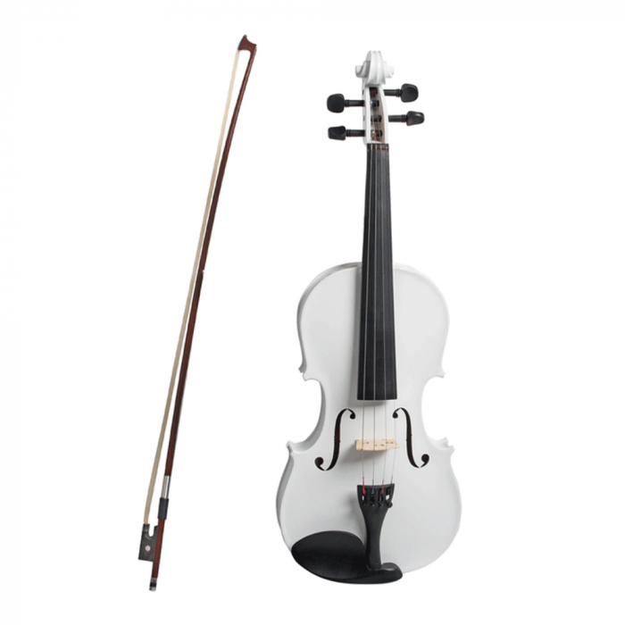 Set vioara clasica din lemn si arcus 1/8 suplimentar, DEPOX®, Marime 4/4, toc inclus [2]