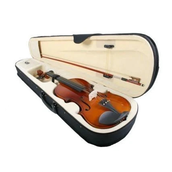 Vioara clasica, Lemn, Marime 4/4, IdeallStore® , Doua arcusuri, Toc inclus [4]