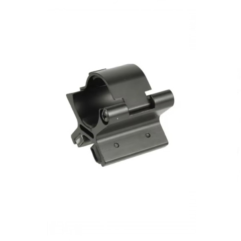 Suport magnetic lanterna vanatoare, diametru 25 mm, aluminiu, negru [3]