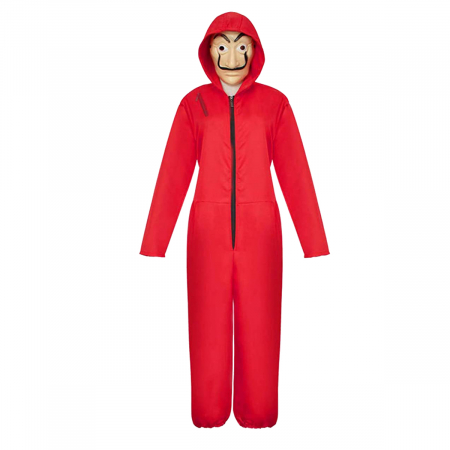 Costume Halloween copii - Costum pentru copii, La Casa de Papel, rosu, 3-5 ani, 100-110 cm
