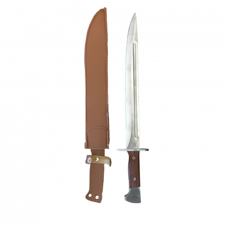 Set baioneta Navy, Spear Point si cutit balisong, butterfly, Spear Point, 32 cm [4]
