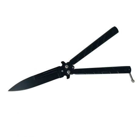 Set baioneta Navy, Spear Point si cutit balisong, butterfly, Spear Point, 32 cm [5]