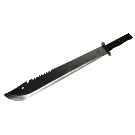 Sabie de vanatoare IdeallStore®, Lord Blade, maner lemn, 69 cm, teaca inclusa [3]