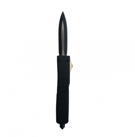 Set 4 ustensile DeltaForce, topor si 3 cutite, otel inoxidabil, negru [5]