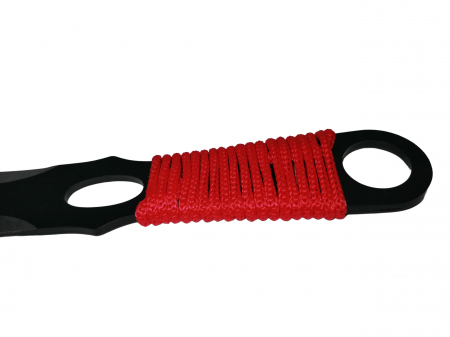 Set trei cutite de aruncat IdeallStore®, Red Fury, otel inoxidabil, 19 cm [3]