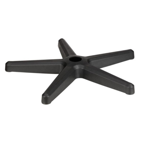 Accesorii mese si scaune - Bază pentru scaun directorial, plastic, 55 cm, neagru