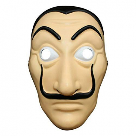 Costume Halloween copii - Masca de plastic, La Casa De Papel, marime universala