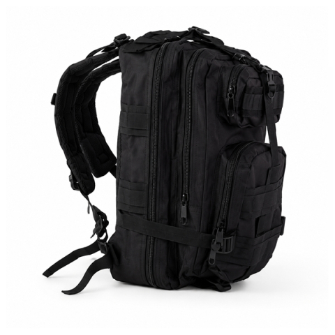 Rucsacuri si huse - Rucsac Tactic Militar de Supraviețuire 28L DEPOX®, Negru, Compartimente Multiple, Sistem MOLLE