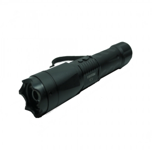 Electrosoc autoaparare cu lanterna, full metal, Piranha, 3.800.000 V [1]