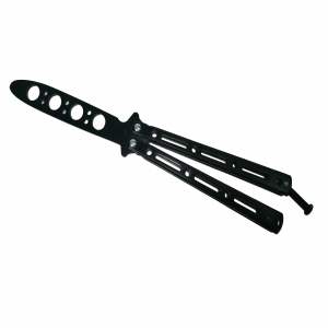 SPORT & TIMP LIBER - Briceag fluture IdeallStore® de antrenament 22 cm, negru