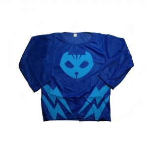 Costum Eroi in Pijamale, PJ Masks, pentru copii, Pisoi Connor, albastru, 3-5 ani, 100-110 cm [2]
