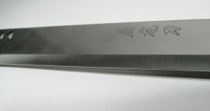 Sabie de vanatoare IdeallStore®, Wrath Blade, maner lemn, 69 cm, teaca cadou [3]
