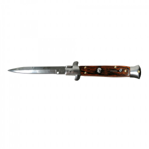 Bricege - Briceag automat IdeallStore, otel inoxidabil, Italian Blade, Stiletto, 21 cm