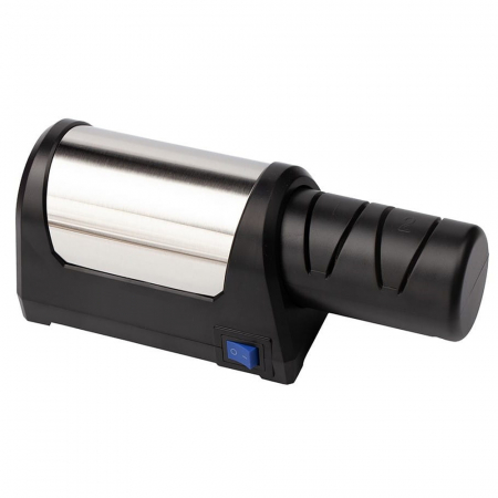 Ascutitoare si seturi de ascutire cutite - Acutitoare electrica pentru cutite IdeallStore®, Power Sharpener, 2 grade, negru