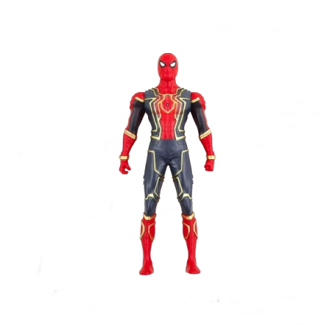 Set mască din plastic, mănușă cu ventuze și figurină SpiderMan, Mărime Universală, cu LED [3]