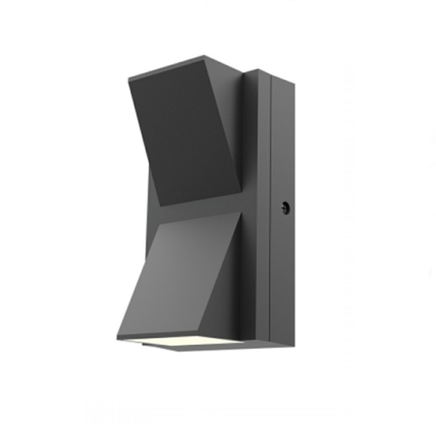 Aplica LED de Exterior, 6W, Negru [5]